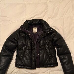 Abercrombie & Fitch Dark Puffer Jacket